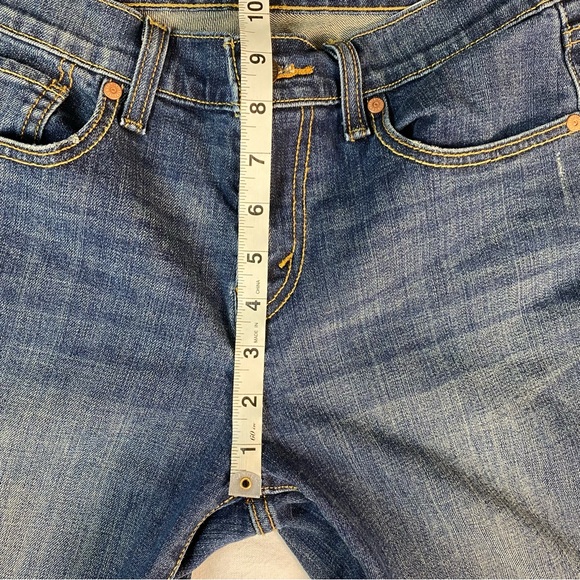 Levi’s Women’s 515 Bootcut Jeans Back Flap Pockets Embroidered Studs 28/30 - Picture 9 of 15